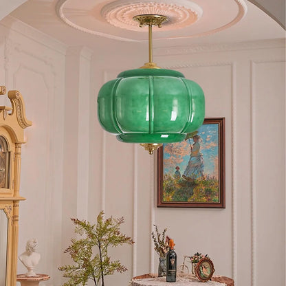 Plafonnier Retro Vert