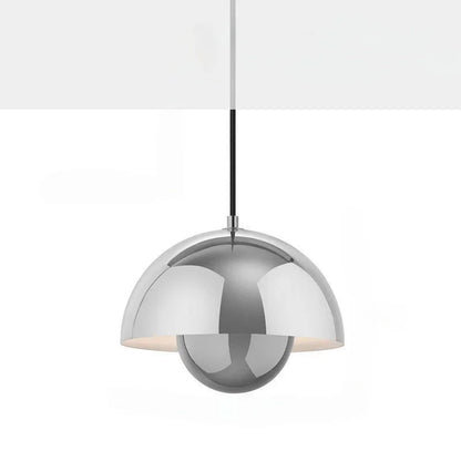 Suspension LED Minimaliste Abat Jour en Champignon - Finition brillant laqué