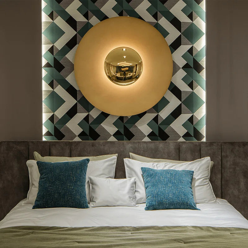 Applique murale LED ronde minimaliste - Lumière Elégante
