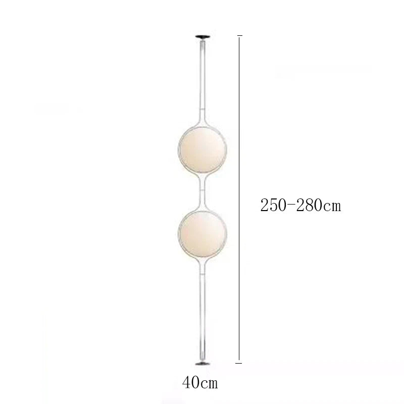 Lampadaire de Globes LED Art Déco Moderne