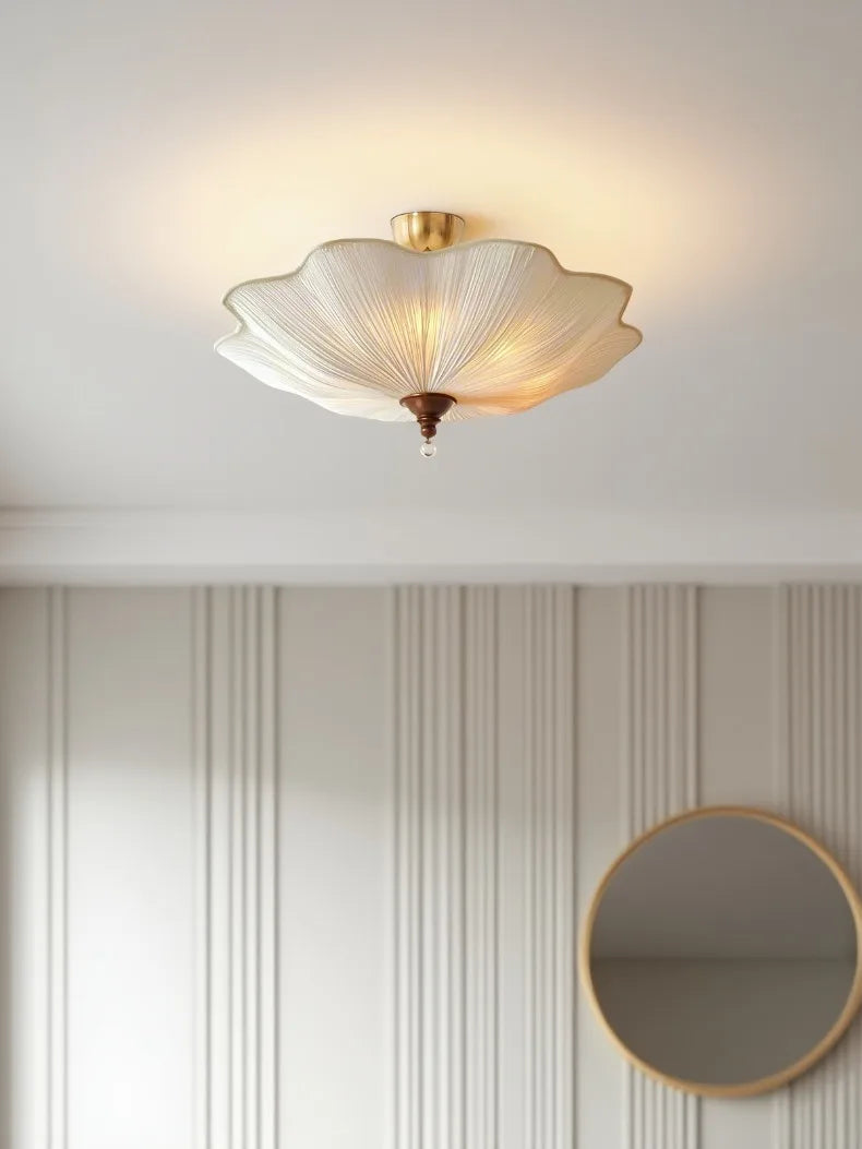 Plafonnier Lotus en Tissu