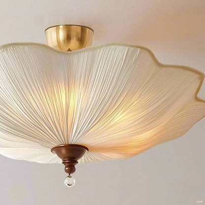 Plafonnier Lotus en Tissu