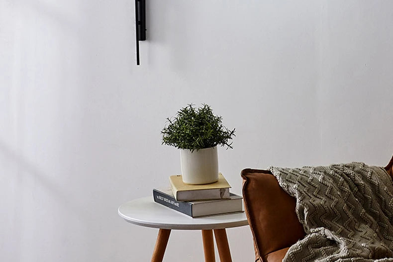 Applique Murale Suspendue Scandinave Noire