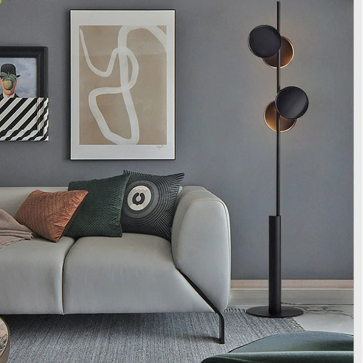 Lampadaire Industriel pour Salon