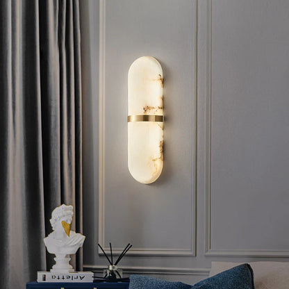 Applique Murale LED 18W - Imitation Marbre Design Moderne 4
