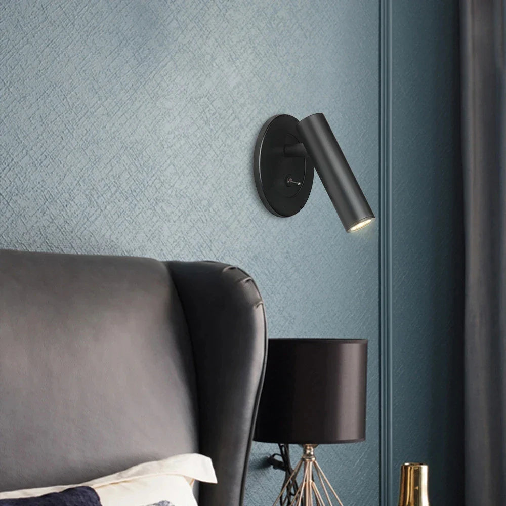 Applique Murale LED Réglable - Tube Élégant Design Moderne-3