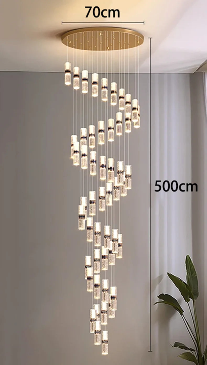 Lustre Pour Escalier Grande Hauteur