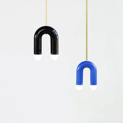 Plafonnier luminaire LED nordique beige - Finition brillant