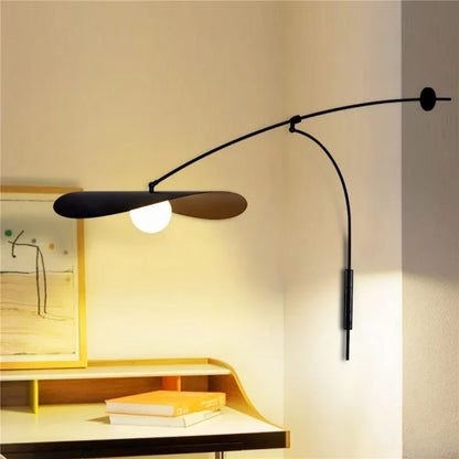 Applique Murale Suspendue Scandinave Noire