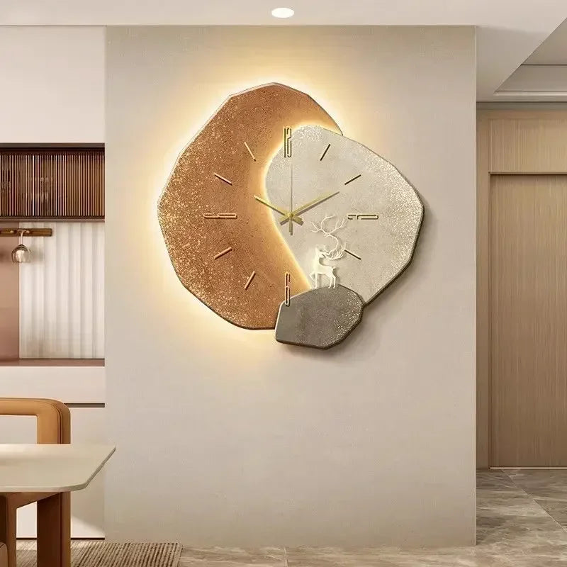 Horloge LED Murale