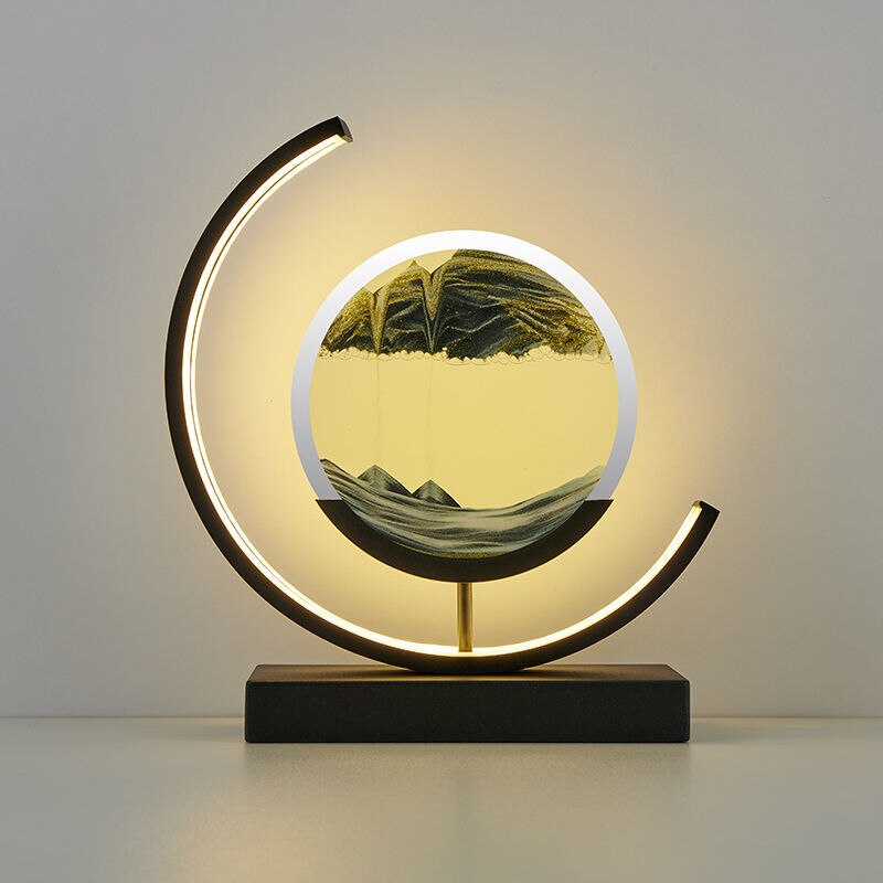 Variant image for Lampe de Table Sable Mouvant - Élégance Zen-3
