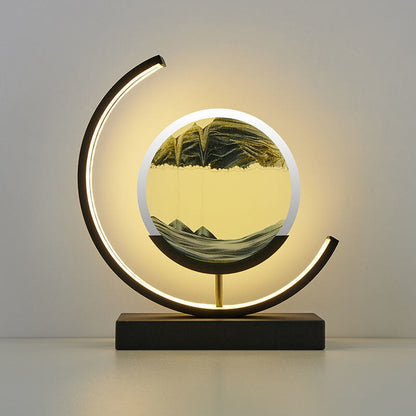 Variant image for Lampe de Table Sable Mouvant - Élégance Zen-3