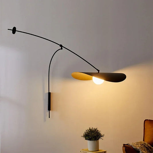 Applique Murale Suspendue Scandinave Noire