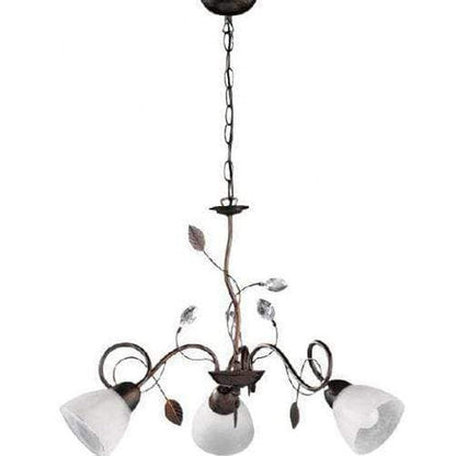 Set Luminaires Vintage Fleurs