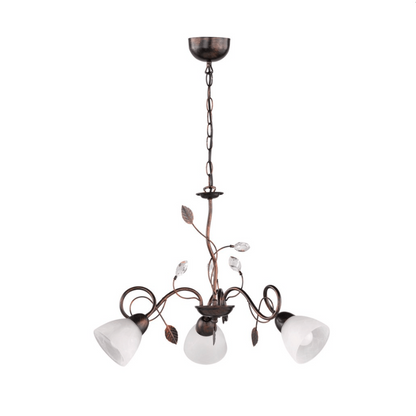 Set Luminaires Vintage Fleurs