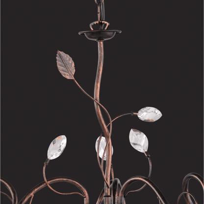 Set Luminaires Vintage Fleurs
