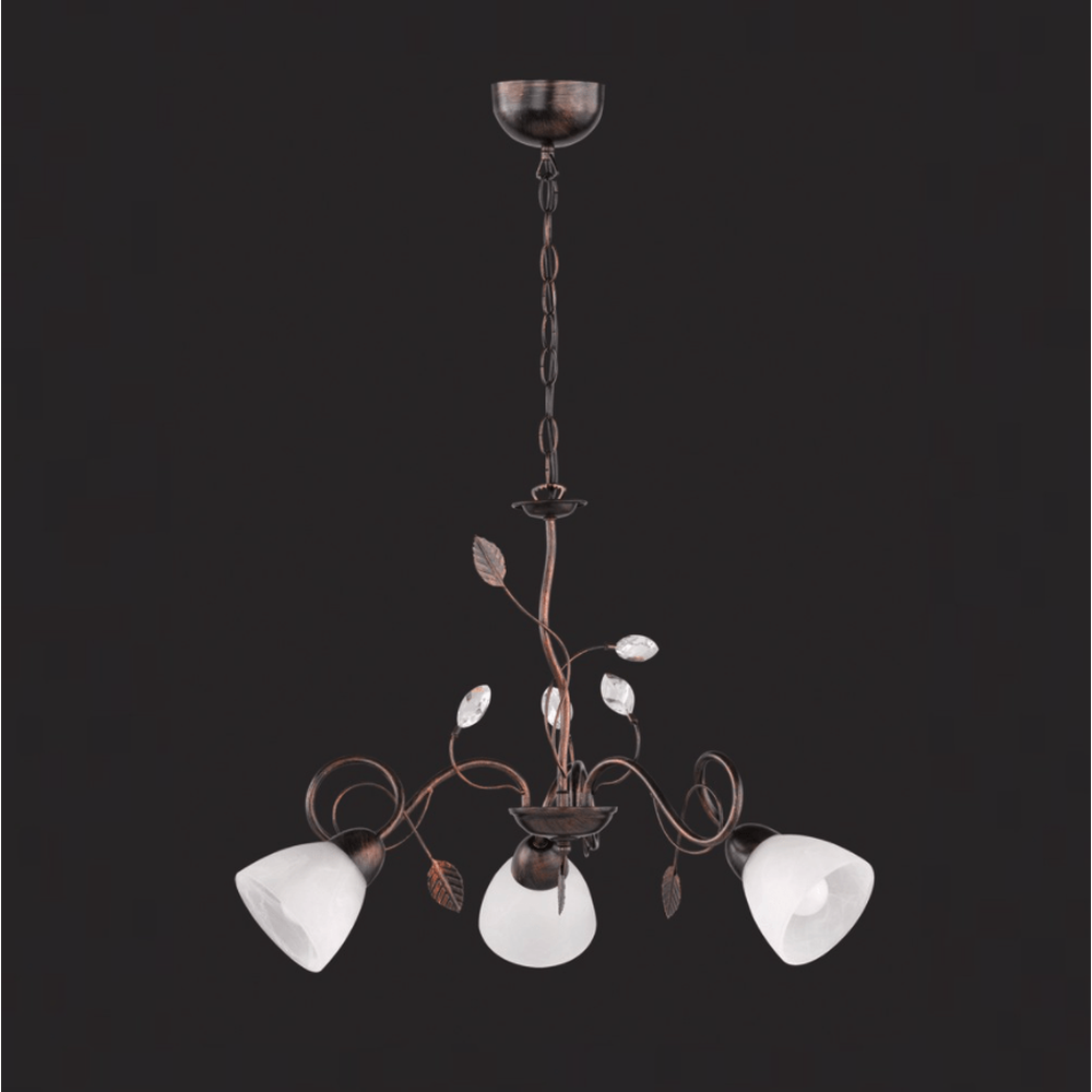 Set Luminaires Vintage Fleurs