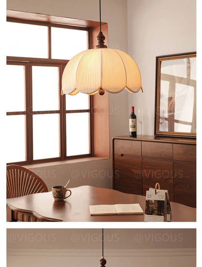 Suspension Blanc Tissu