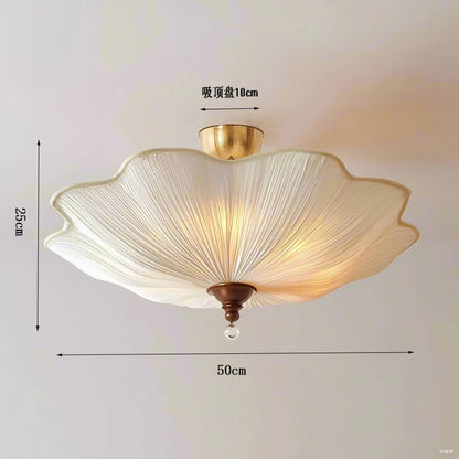 Plafonnier Lotus en Tissu