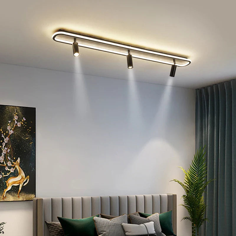 Plafonnier LED Acrylique - Éclat Moderne Design-4