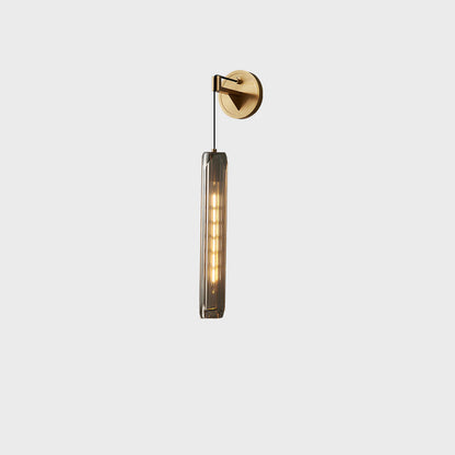 Hanging Crystal Wall Light