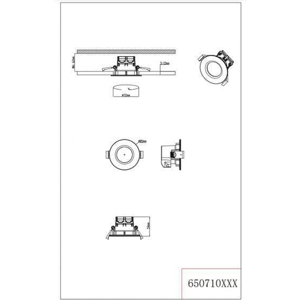 Spot Encastrable Led Pour Cuisine