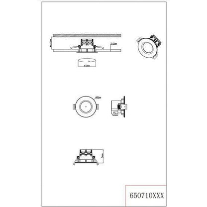 Spot Encastrable Led Pour Cuisine
