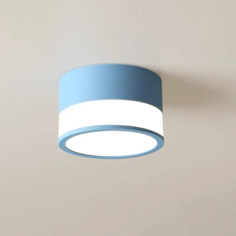 Spot LED Cylindrique Coloré - Éclat