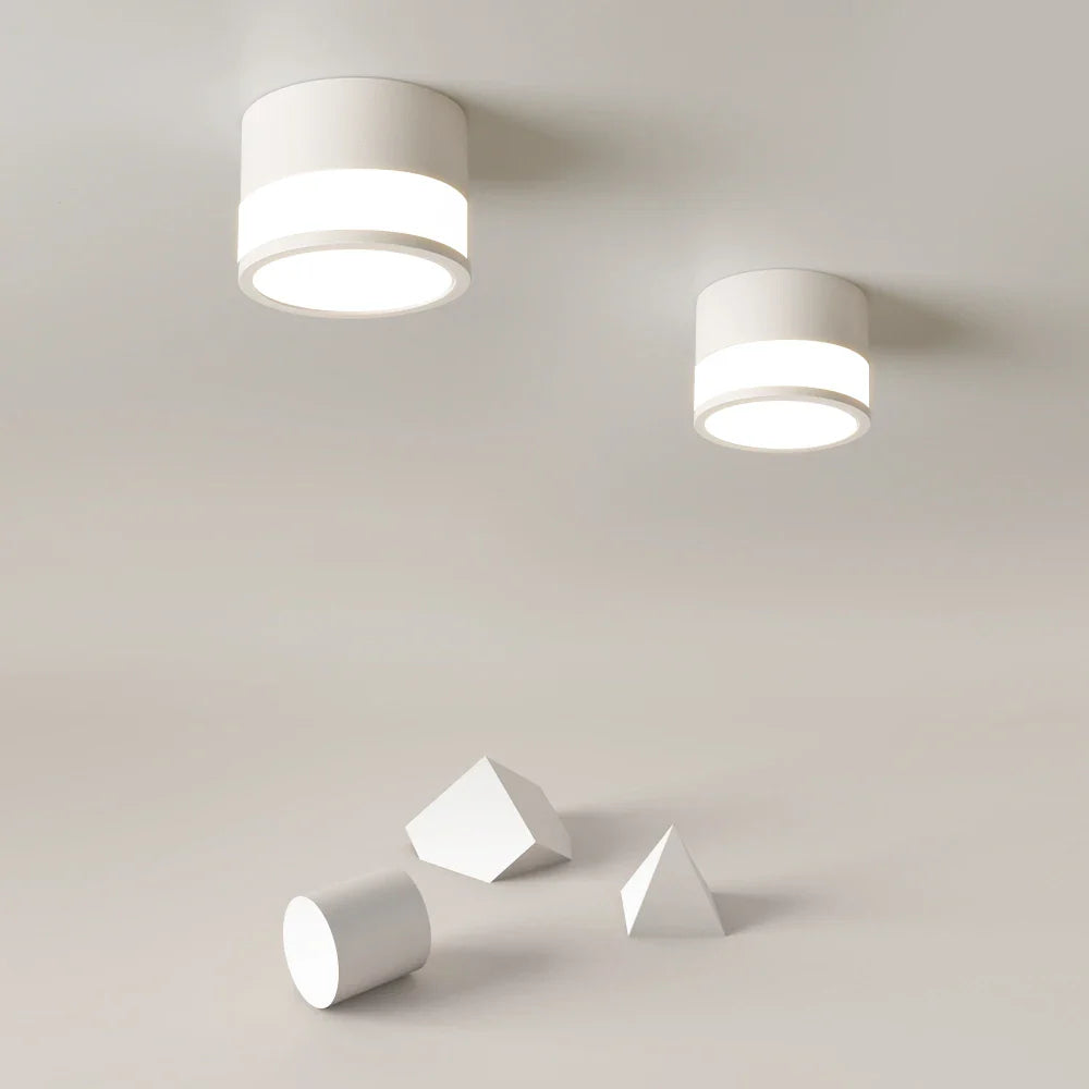 Spot LED Cylindrique Coloré - Éclat
