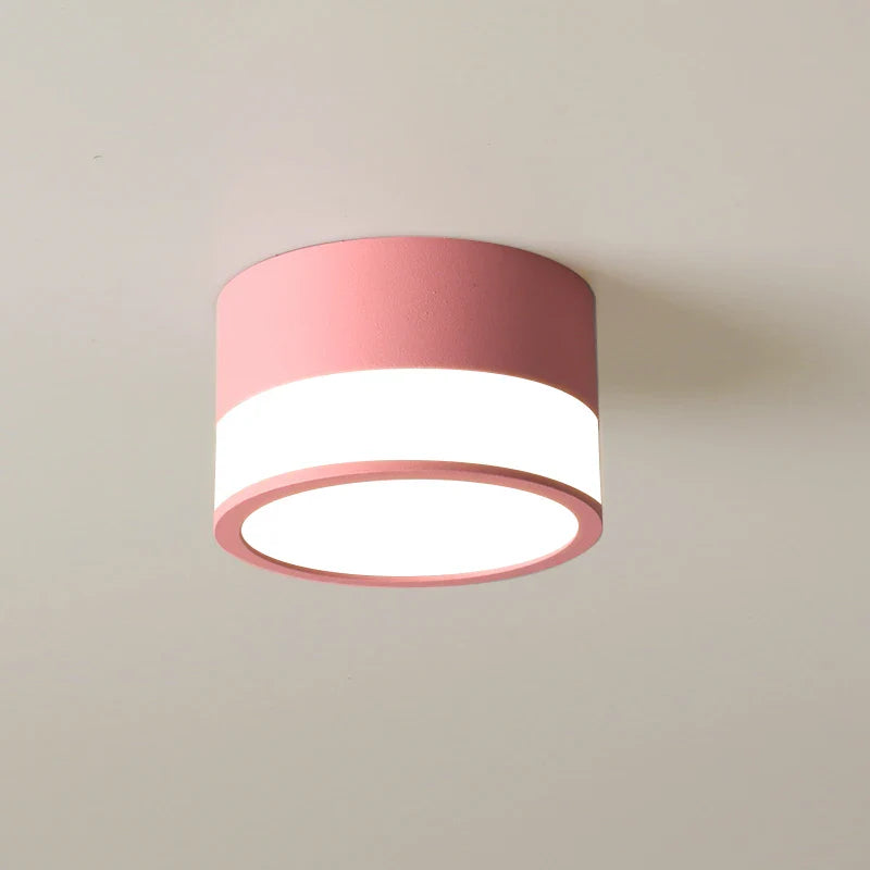 Spot LED Cylindrique Coloré - Éclat