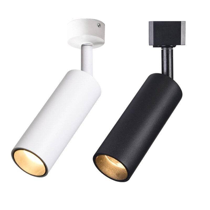 Spot LED Cylindrique Moderne - Aluminium 10 cm