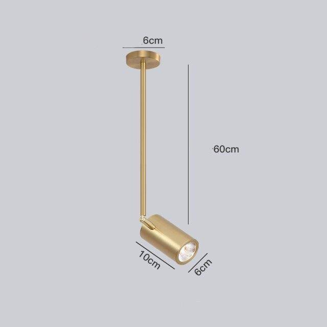 Spot LED Cylindrique Moderne - Diano
