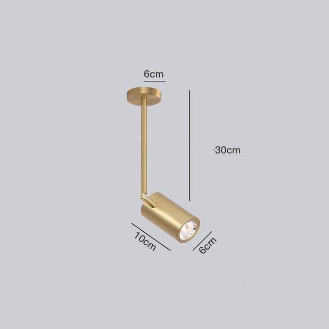 Spot LED Cylindrique Moderne - Diano