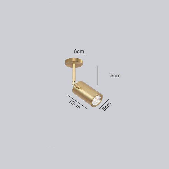 Spot LED Cylindrique Moderne - Diano