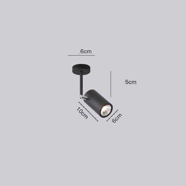 Spot LED Cylindrique Moderne - Diano