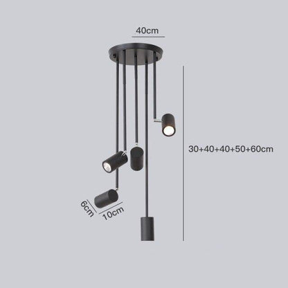 Spot LED Cylindrique Moderne - Diano