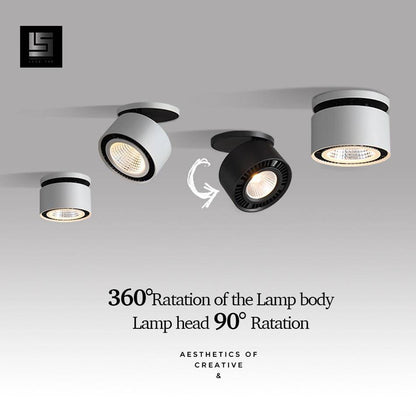 Spot LED Encastrable 360° - Loft Moderne