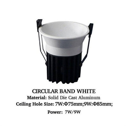 Spot LED Encastrable Moderne