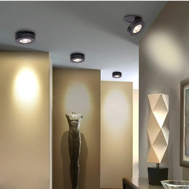 Spot LED Encastré Rotatif Slim COB - Éclairage Moderne et Dimmable