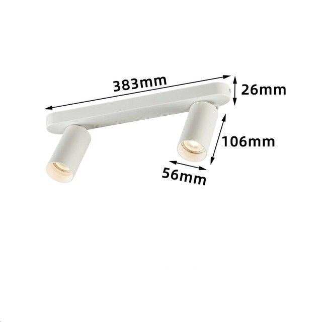 Spot LED Moderne Rond - Cylindres x2 -x3