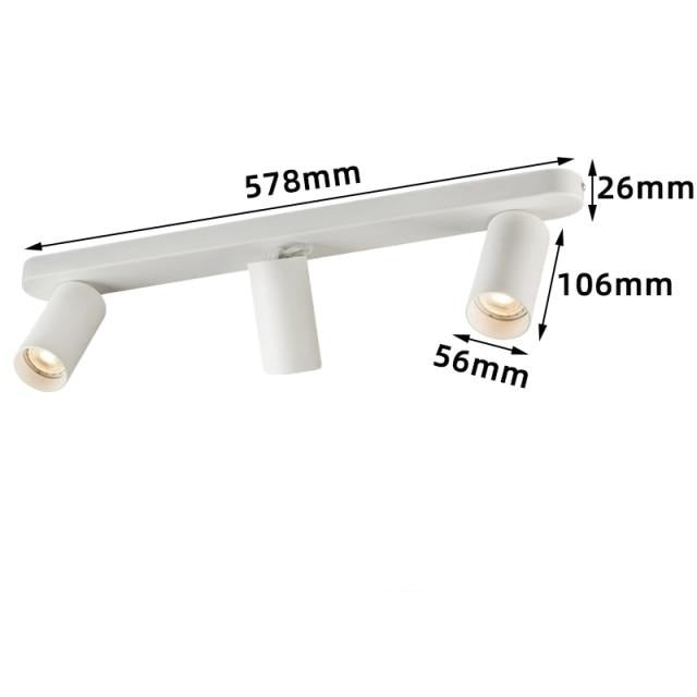 Spot LED Moderne Rond - Cylindres x2 -x3