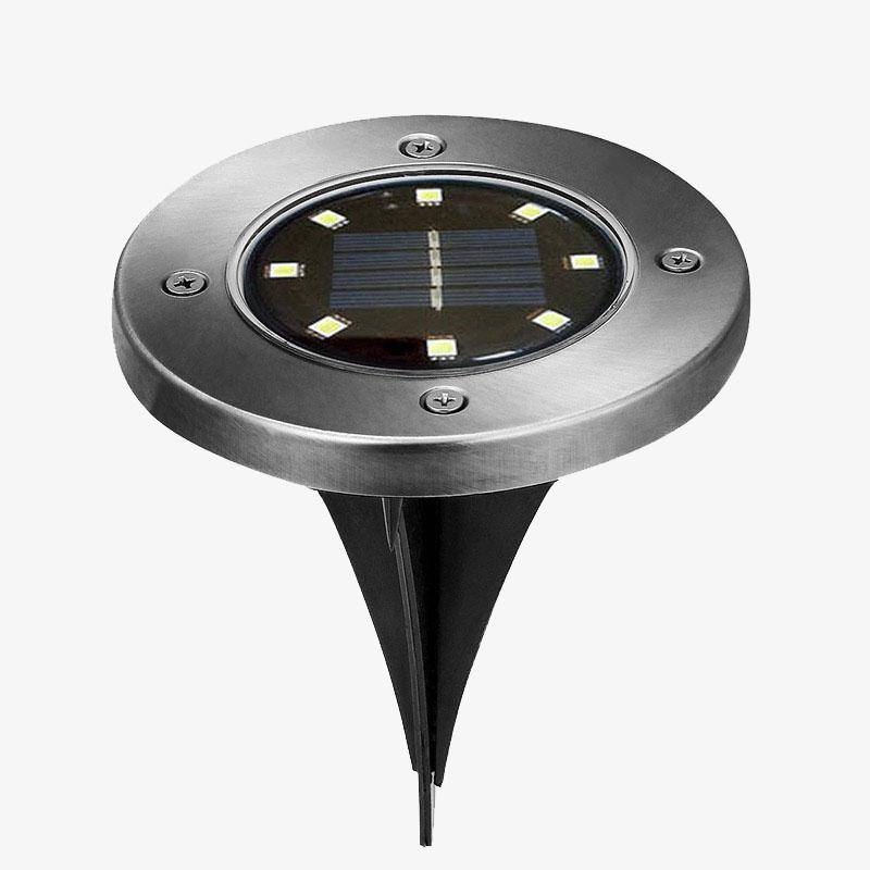 Spot LED Solaire Encastrable - Luminaire Moderne pour Extérieur