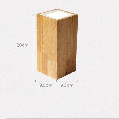 Spot LED en Bois - Loft Chic