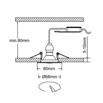 Spot Led Encastrable Extra Plat