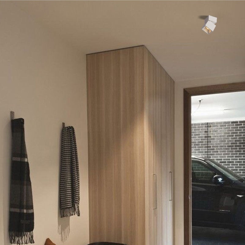 Spot Lumineux Plafond Cubique Réglable - Irma