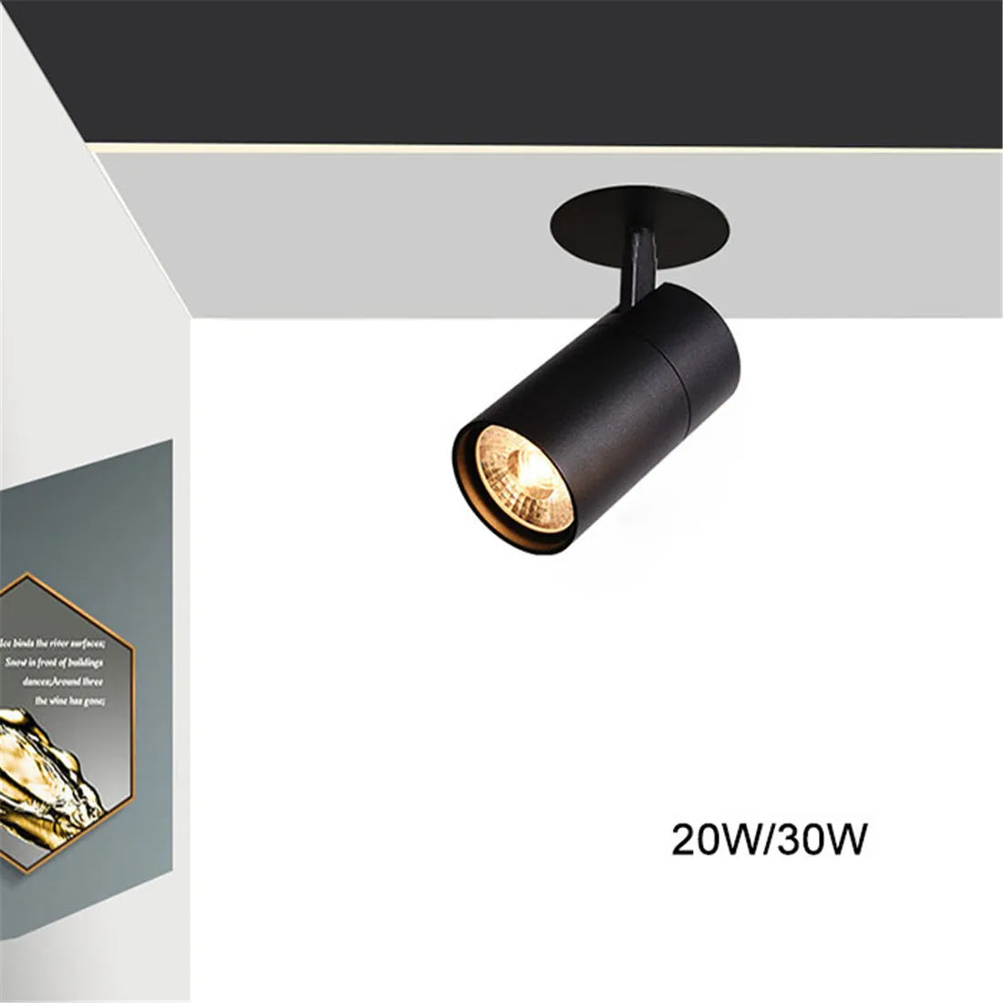 Spot Plafonnier LED Directionnel - Éclat Moderne Design
