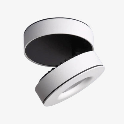 Spot LED Ronde Rotatif 355° - Éclairage Moderne Design-2