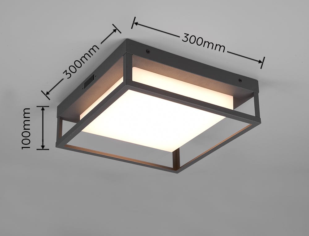 Spots Plafond Noir Exterieur