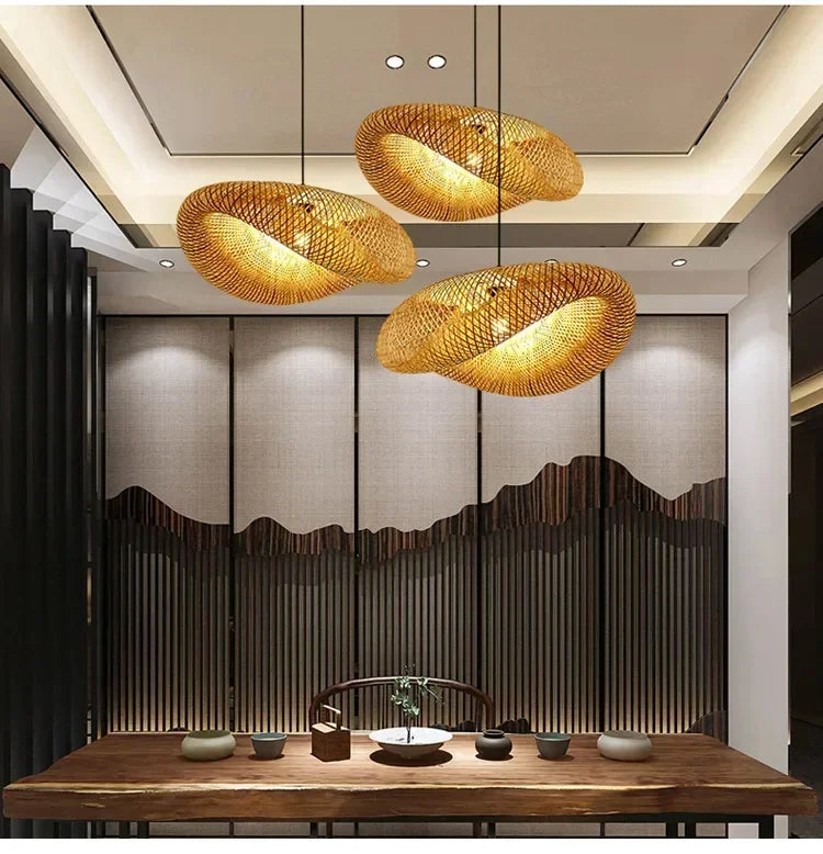 Suspension Bambou