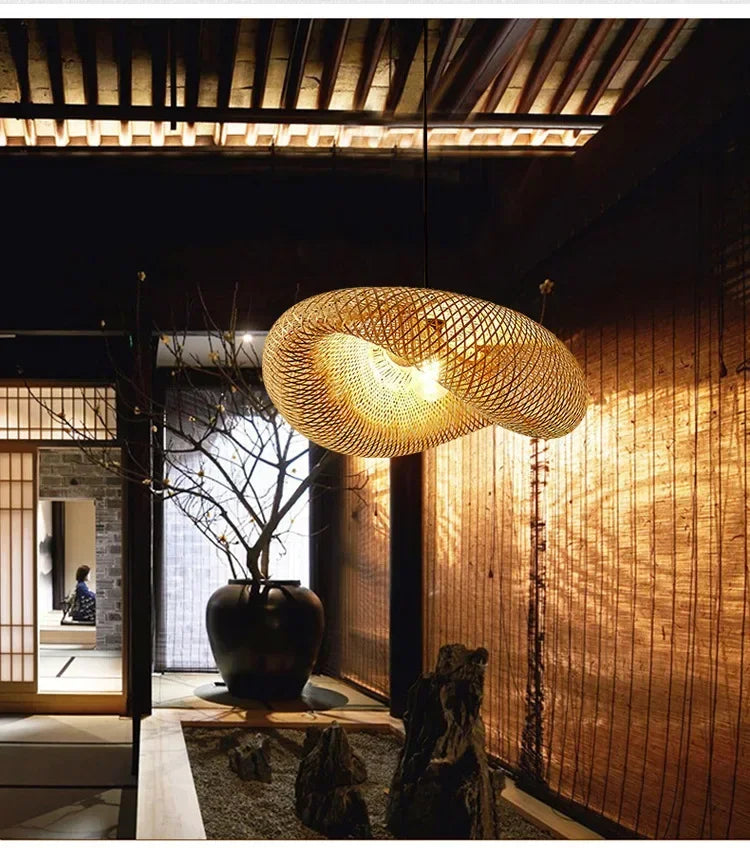 Suspension Bambou